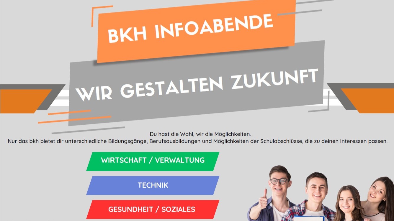 Infoabende 2026 – Kommen Sie vorbei und lernen uns kennen!