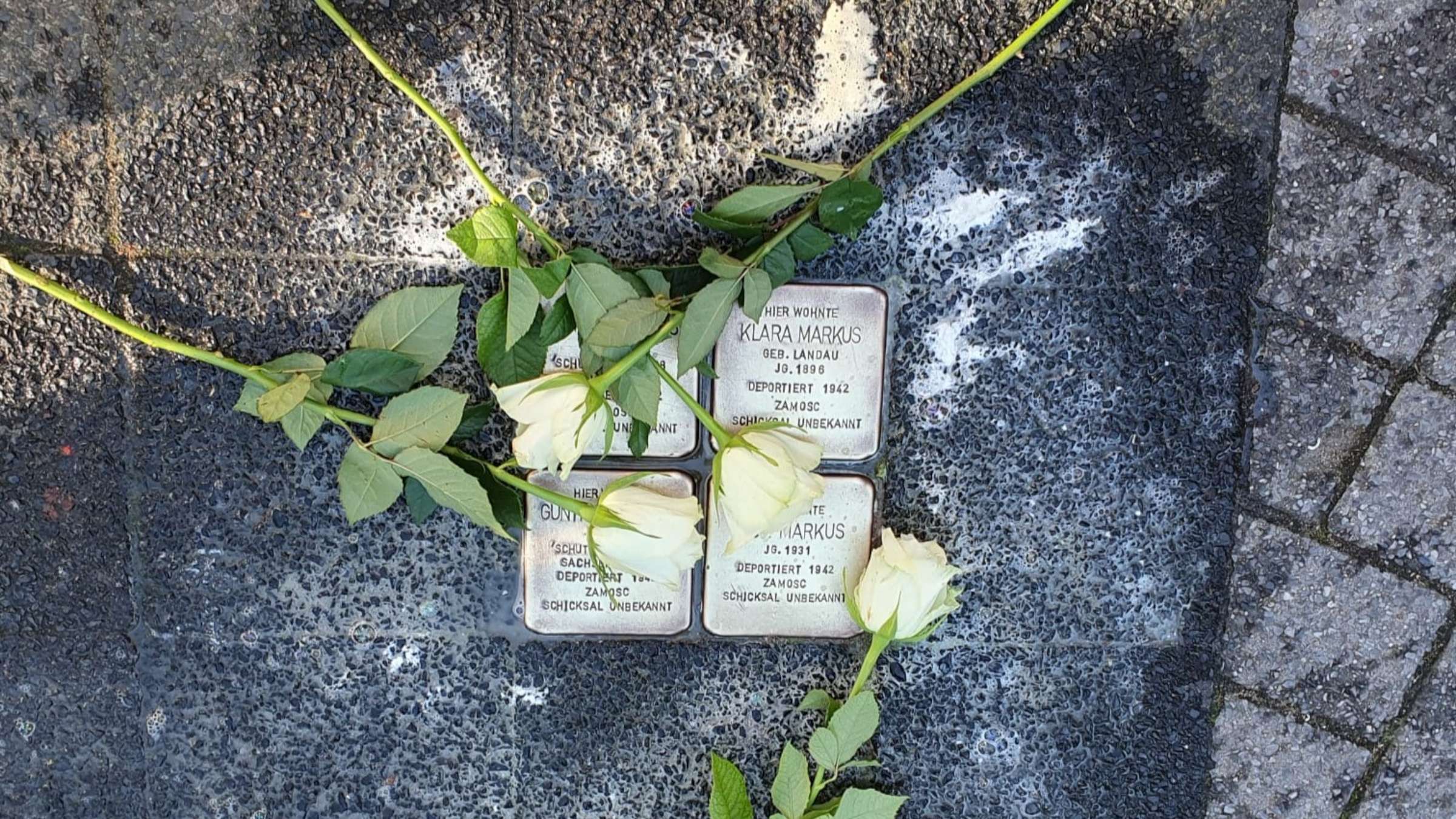 Stolperstein Aktion in Hattingen- das bkh war dabei